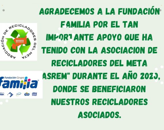 APOYO DE FUNDACION FAMILIA CONTINGENCIA DEL COVID 19